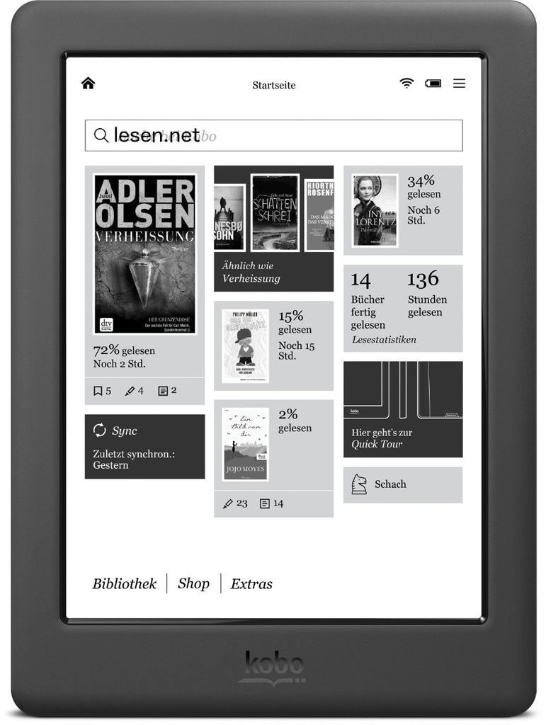 6 inch Kobo Glo HD