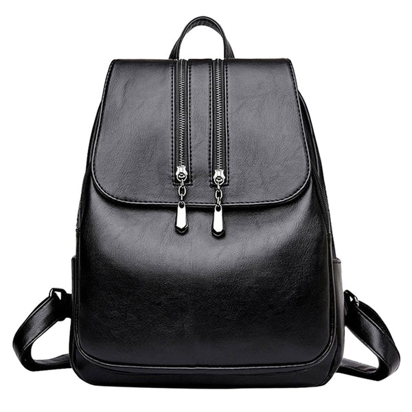 Leather Women Backpack