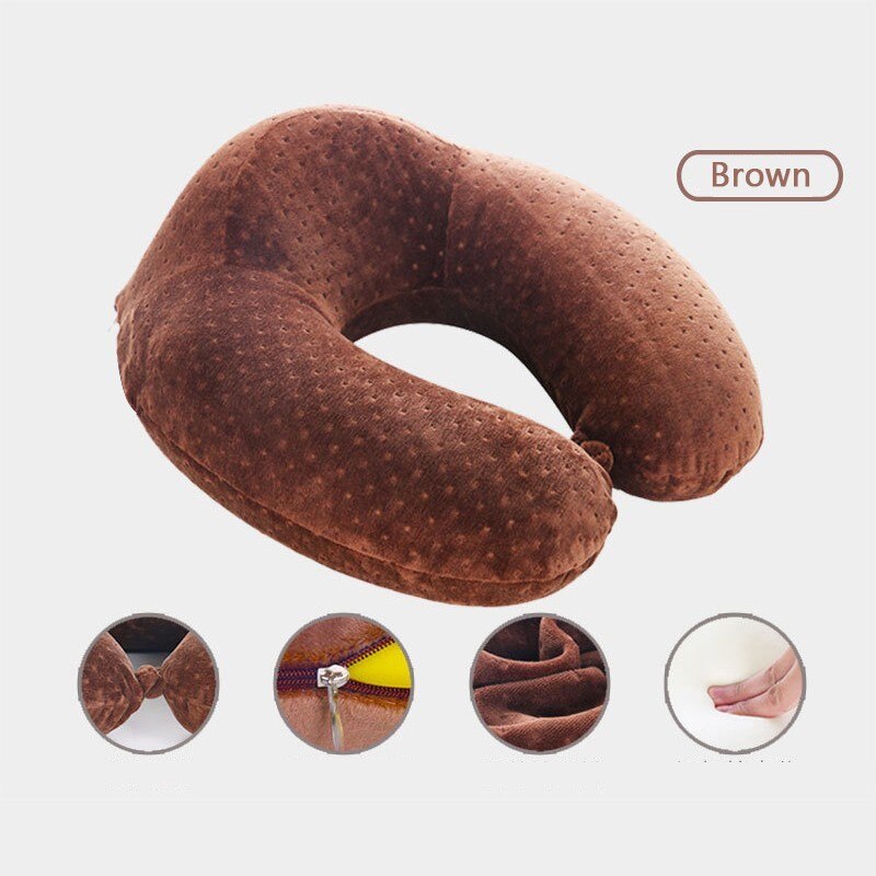 U Shaped Memory Foam Neck Pillows